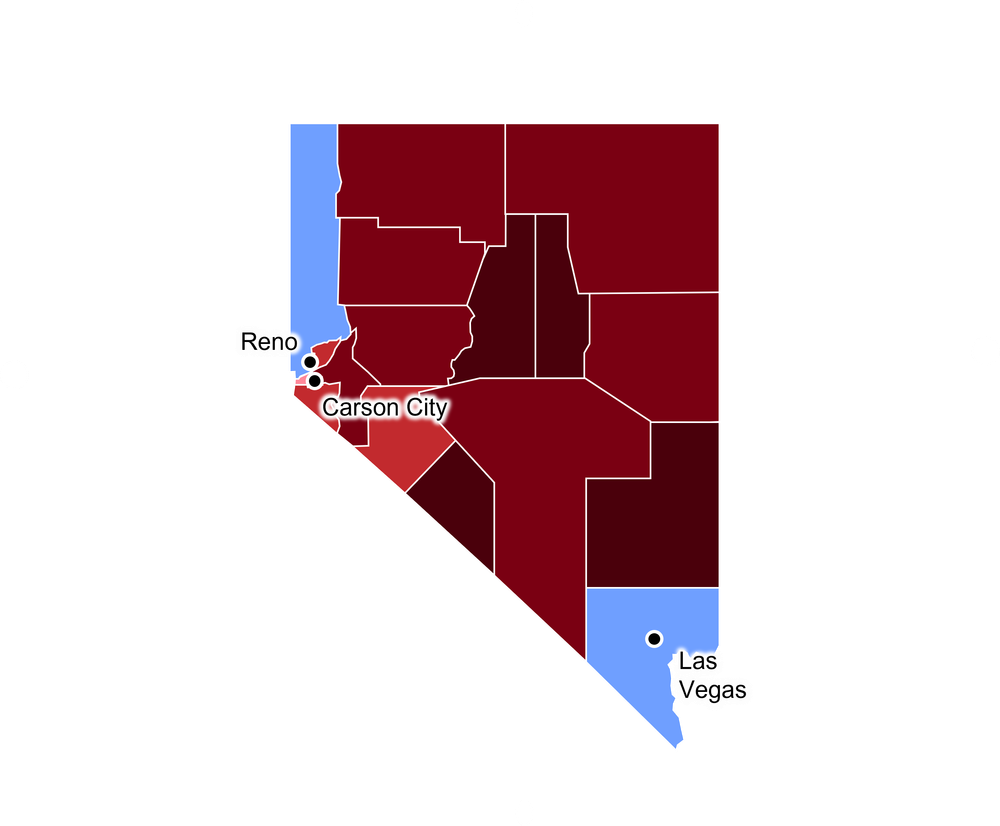 Is Nevada a Red State? post image