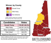 New Hampshire's 2024 Republican Primary Results 