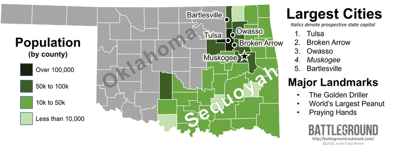 Map of Sequoyah